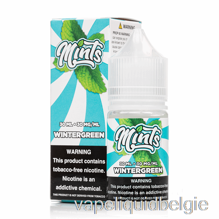 Vape België Wintergreen Salts - Pepermuntjes Vape Co - 30ml 30mg